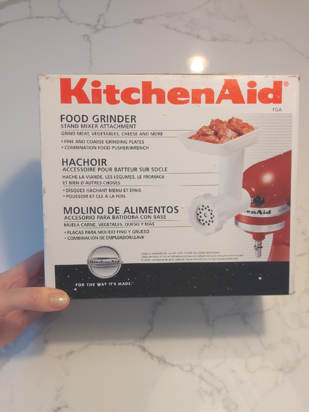 KitchenAid Food Grinder Stand Mixer Attachment